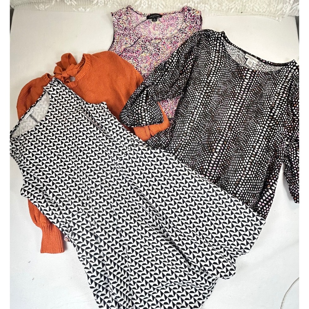 BUNDLE + FREE SHIPPING, Women's Extra Large - Dresses & Tops - 4 pc Lot‎